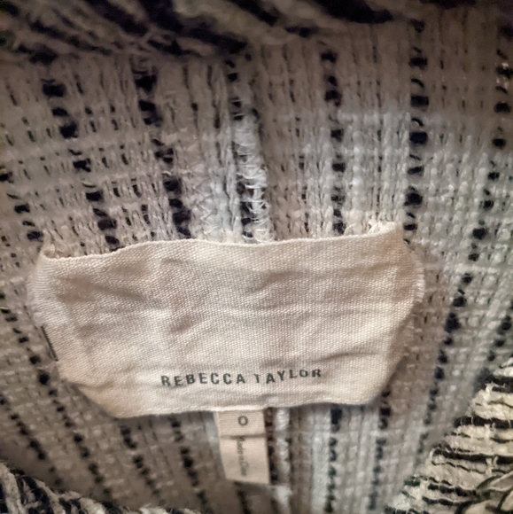 Rebecca Taylor Tweed Jacket Size 0 (Petite Friendly) - Picture 2 of 3